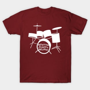 MJM drum kit in white T-Shirt